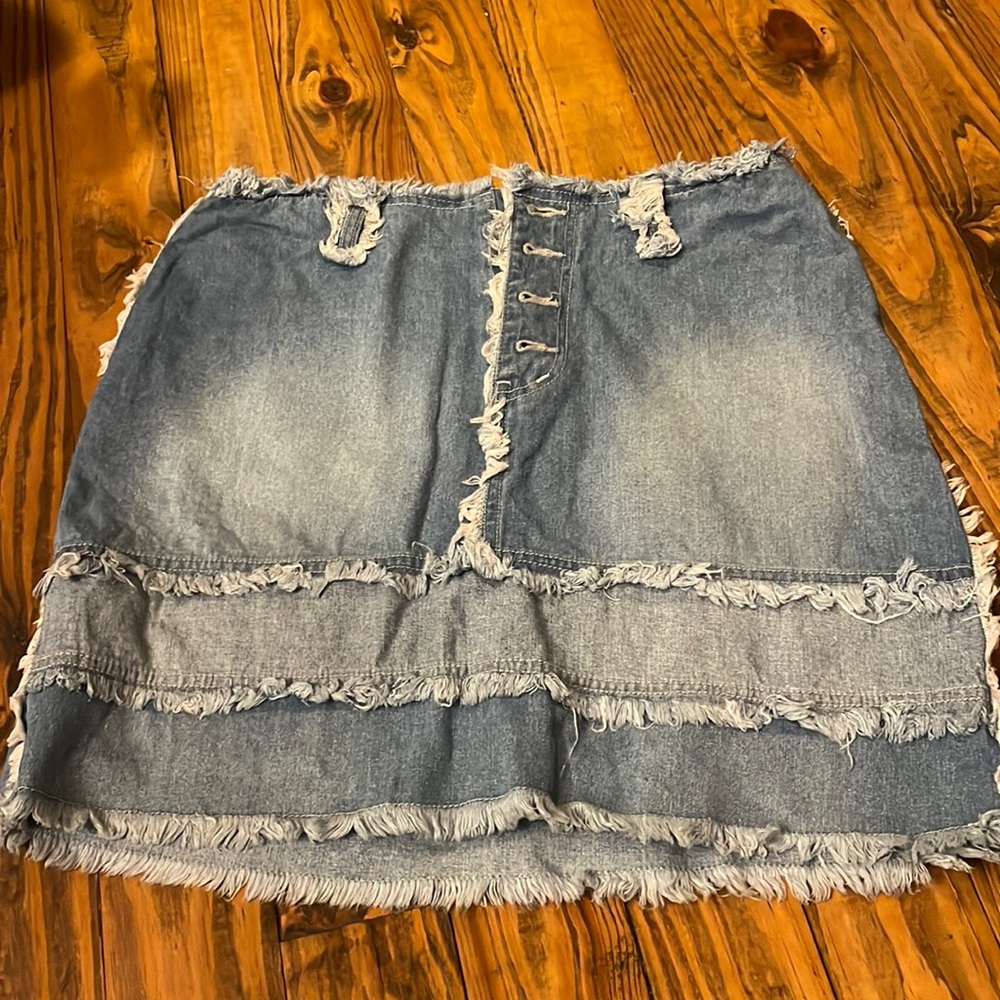 MeandYou Jean miniskirt